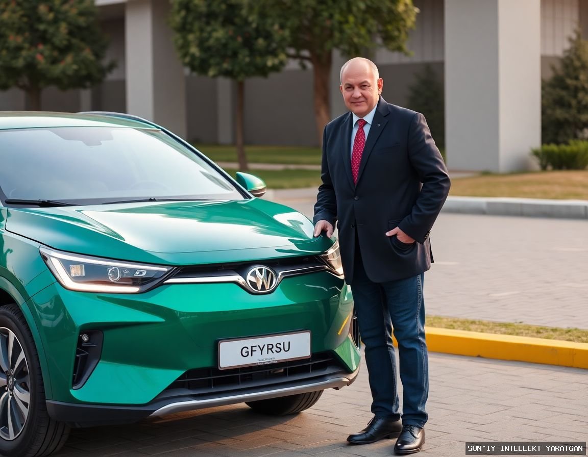 AI Generated Uzbek President Gifts Car to Schoolboy from Khorezm After Youth Meeting Performance