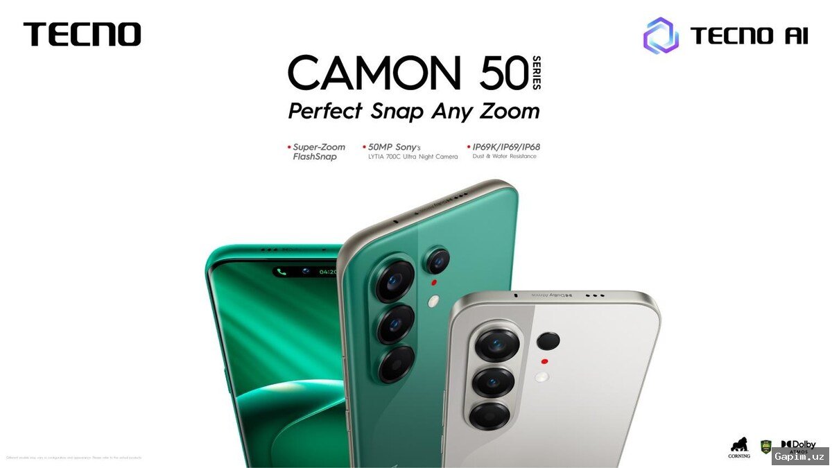📱🤖 TECNO Launches CAMON 50 Series with Advanced AI Camera Technologies