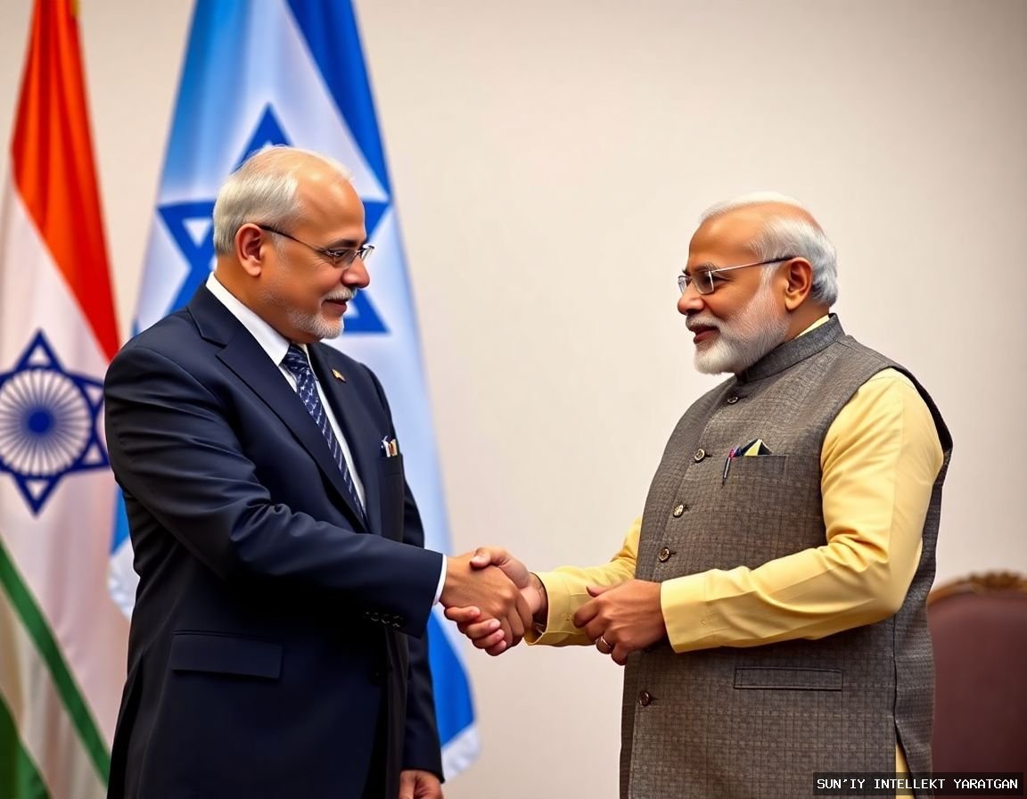 Hindiston va Isroil savdo va mudofaa sohasida hamkorlikni kuchaytirishga va'da berdi