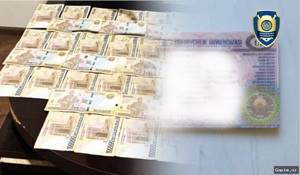 🚨💸 Driver's License Fraud in Uzbekistan: Scam Causes 17.3 Million Soms in Losses
