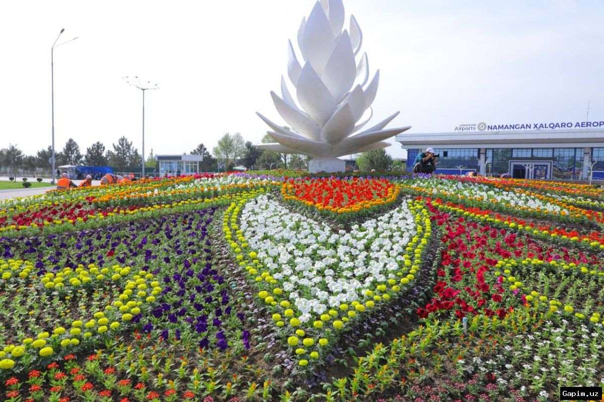 🏆🌸 Namangan Launches Guinness World Record Attempt with 150 Million Flower Planting