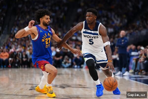 🏀🔥 Защита 'Миннесоты' подавила 'Денвер': 'Тимбервулвз' ведут 2-1 в серии плей-офф НБА