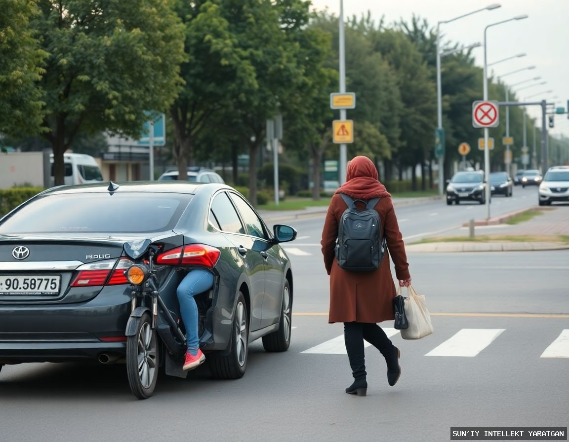 Toshkentda 19 yoshli Damas haydovchisi piyodalar o‘tish joyida qizga urildi