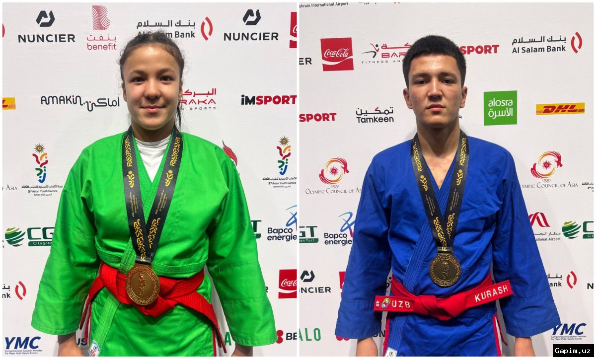 🥇🥈 First Medals at Asian Championships: Uzbekistan Team Concludes Day with Three Medals