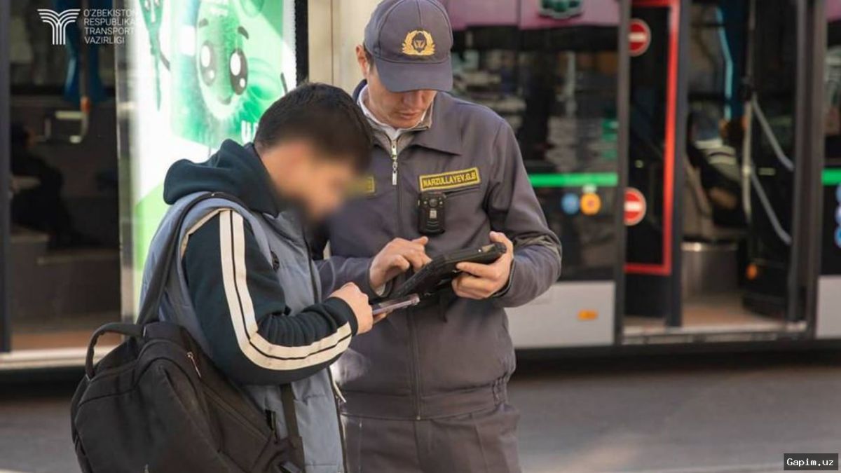 🚌📊 Toshkentda bepul sayohat qiluvchilar soni ortmoqda: 26 mingdan ortiq shaxs jarima oldi