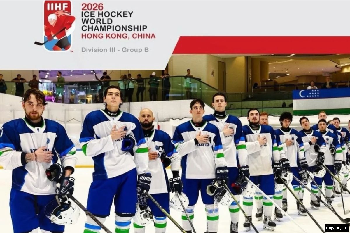 🏒🥇 Uzbekistan Hockey Team Wins World Championship Matches, Advances to Higher Division