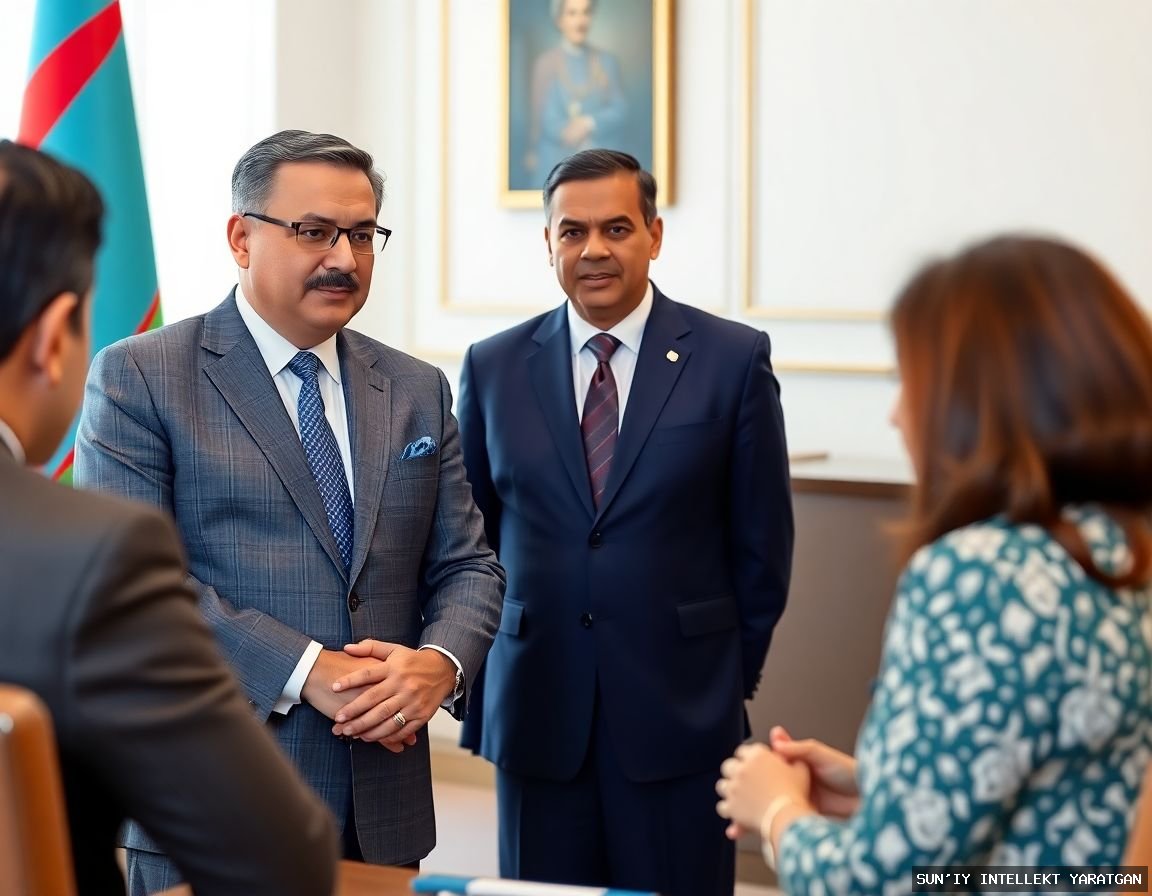 Uzbek President Discusses Reform Program with Advisor Suma Chakrabarti