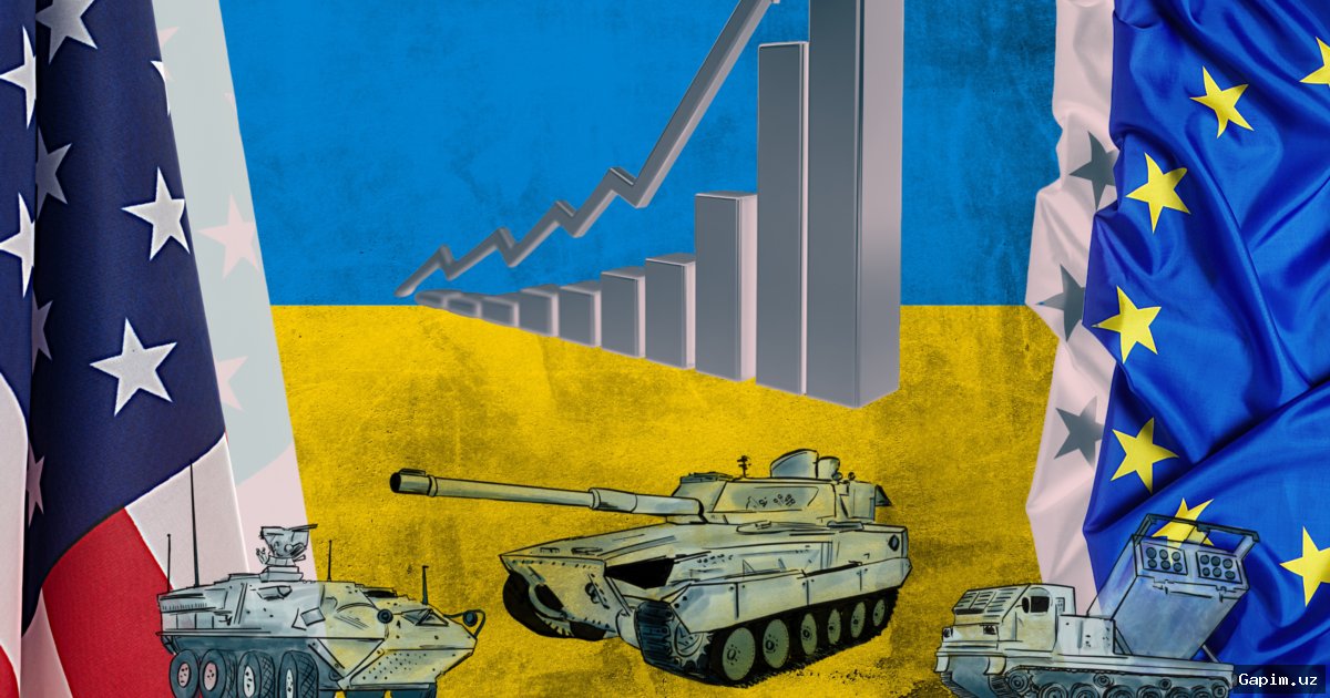 🇺🇸🇪🇺 AQSh va Yevropa Ittifoqi Ukrainaga yordam berishda davom etmoqda, ammo bu urushni tezda tugatishga yordam bermaydi