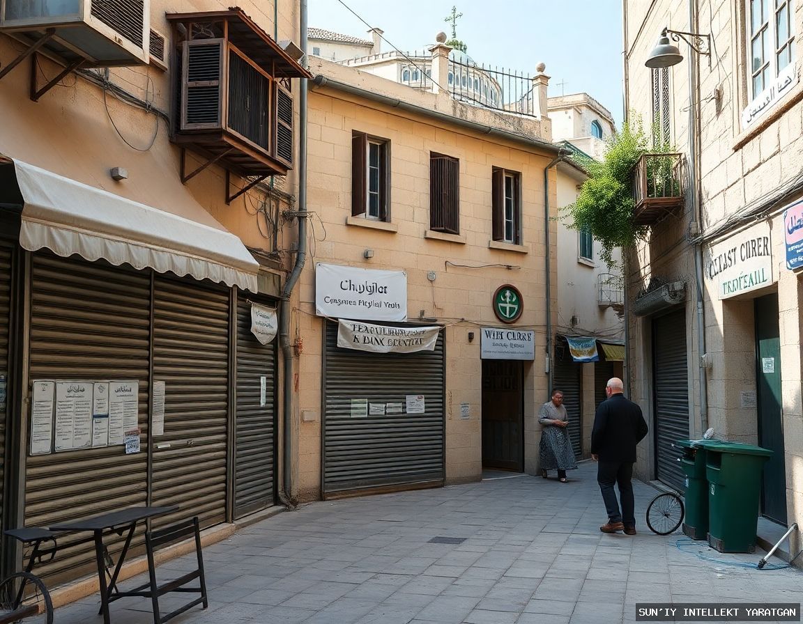 ✝️🏙️ Христианский квартал Иерусалима в Страстную неделю: торговля парализована, церковные церемонии ограничены