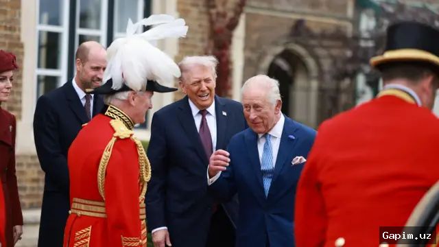 👑🇺🇸 Donald Trump: Qirol Charlz III AQShga tashrifi chog‘ida ‘juda xavfsiz’ bo‘ladi