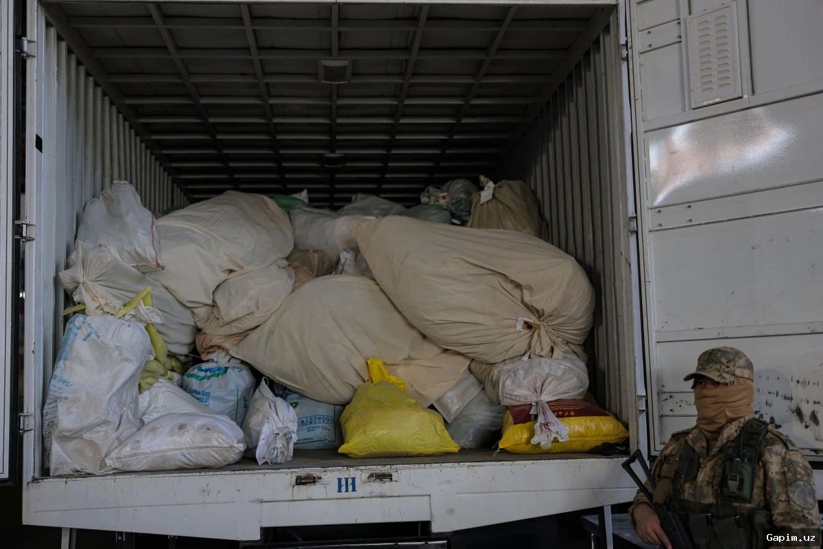 🚨⚖️ Nearly 9 Kilograms of Drugs Smuggled from Afghanistan Seized in Uzbekistan's Khorezm Region