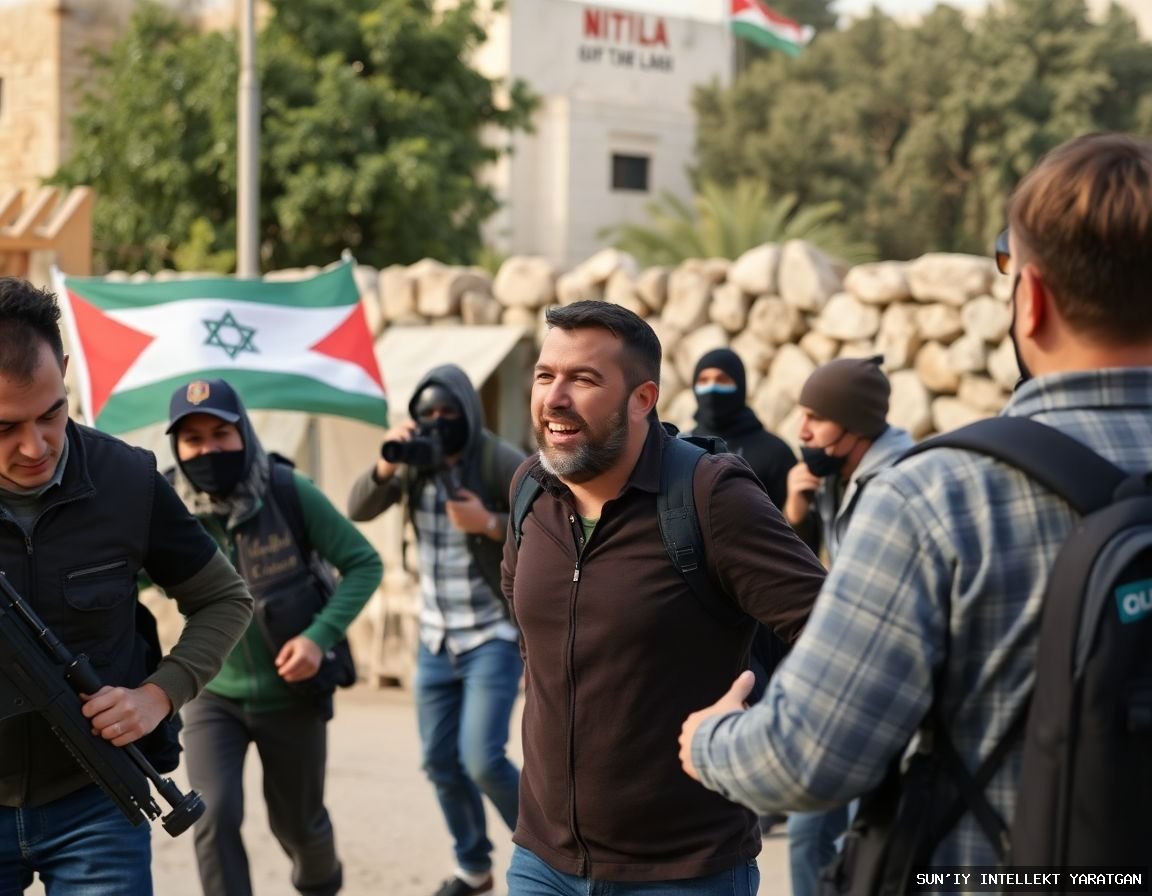 Israeli settlers violently attack foreign 'solidarity activists'