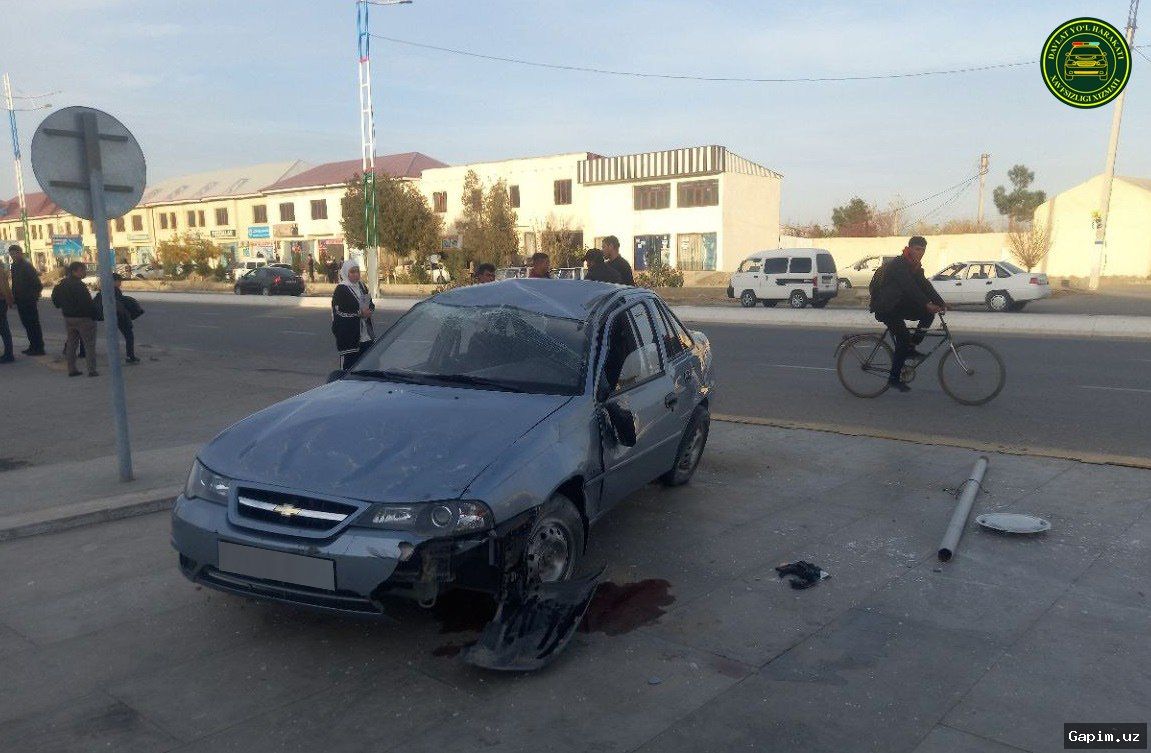 🚗🚦 В Бухарской области сотрудник УБДД сбил девушку на пешеходном переходе
