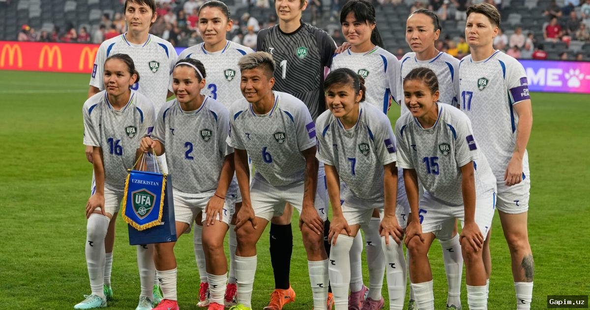 ⚽️🏆 O‘zbekiston ayollar milliy terma jamoasi birinchi marta Osiyo kubogi chorak finaliga yo‘l oldi