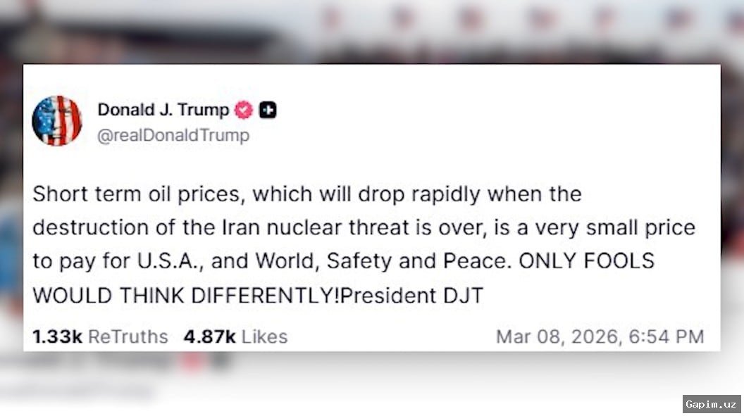 🛢️📉 Oil Prices Plunge, Markets Rebound After Trump's Iran Comments