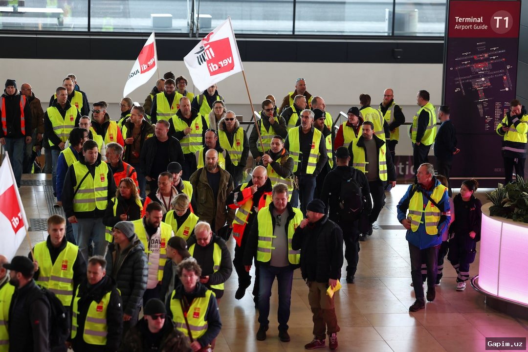 ✈️🚫 All Passenger Flights Halted at Berlin Brandenburg Airport Amid Strike