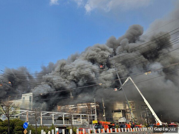 🔥🚨 Fire in South Korea: 11 Dead in Auto Parts Factory Blaze