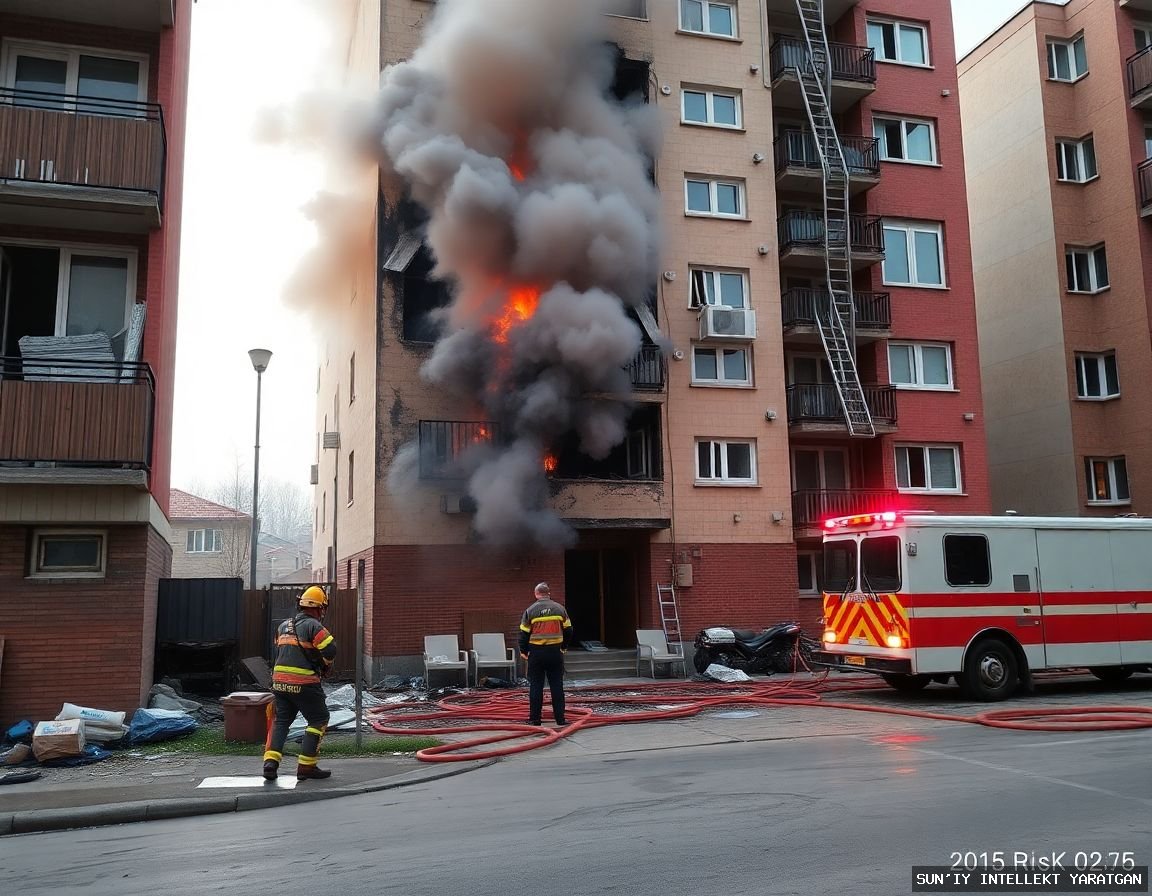 Gas Explosion in Kokand Apartment Building