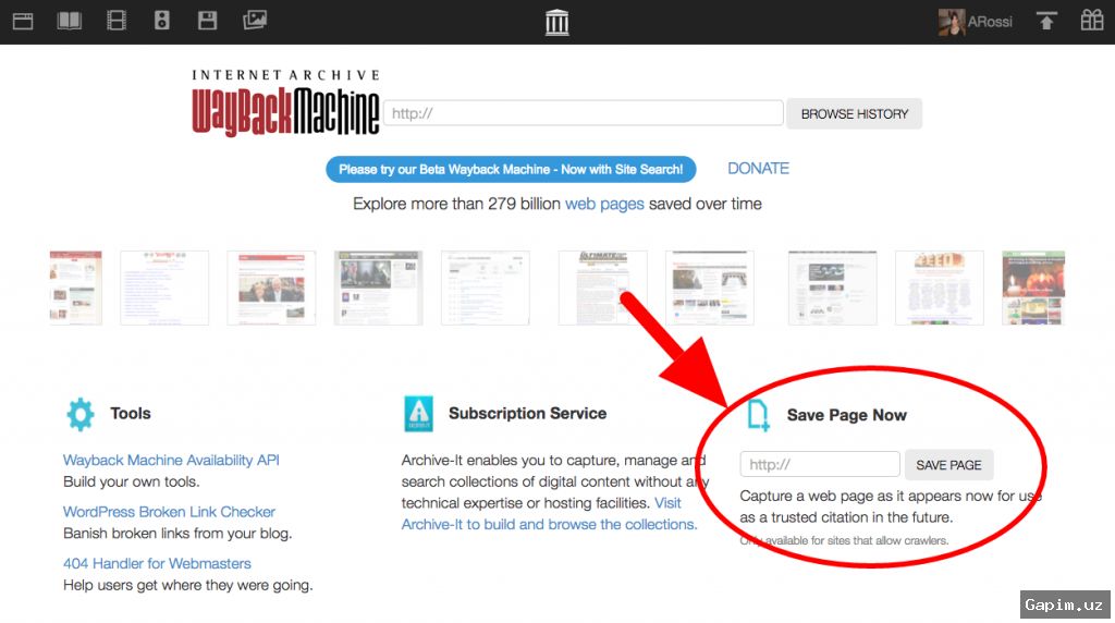 🌐📰 Internet Arxivi "Wayback Machine"ning Hayoti Xavf Ostida