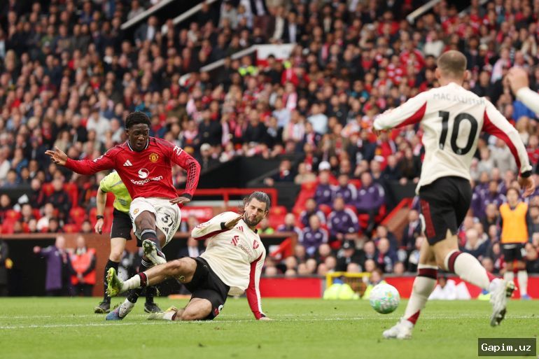 🏆⚽️ "Manchester United" Chempionlar Ligasiga yo‘llanmani qo‘lga kiritdi: "Liverpool" ustidan 3:2 hisobidagi g‘alaba