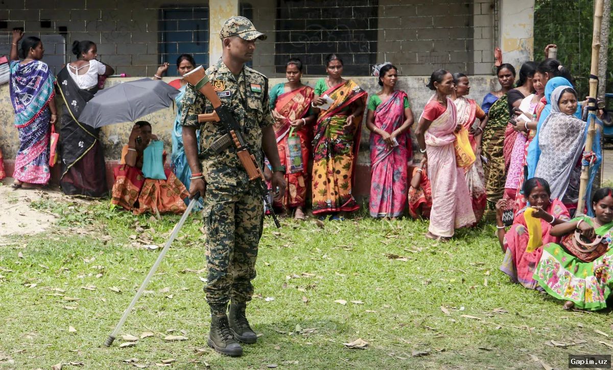 🇮🇳🗳️ Hindistonda saylovchilar faolligi rekord darajaga ko‘tarildi