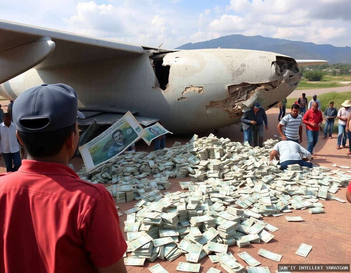 Самолет с деньгами Центробанка потерпел крушение в Боливии, есть жертвы