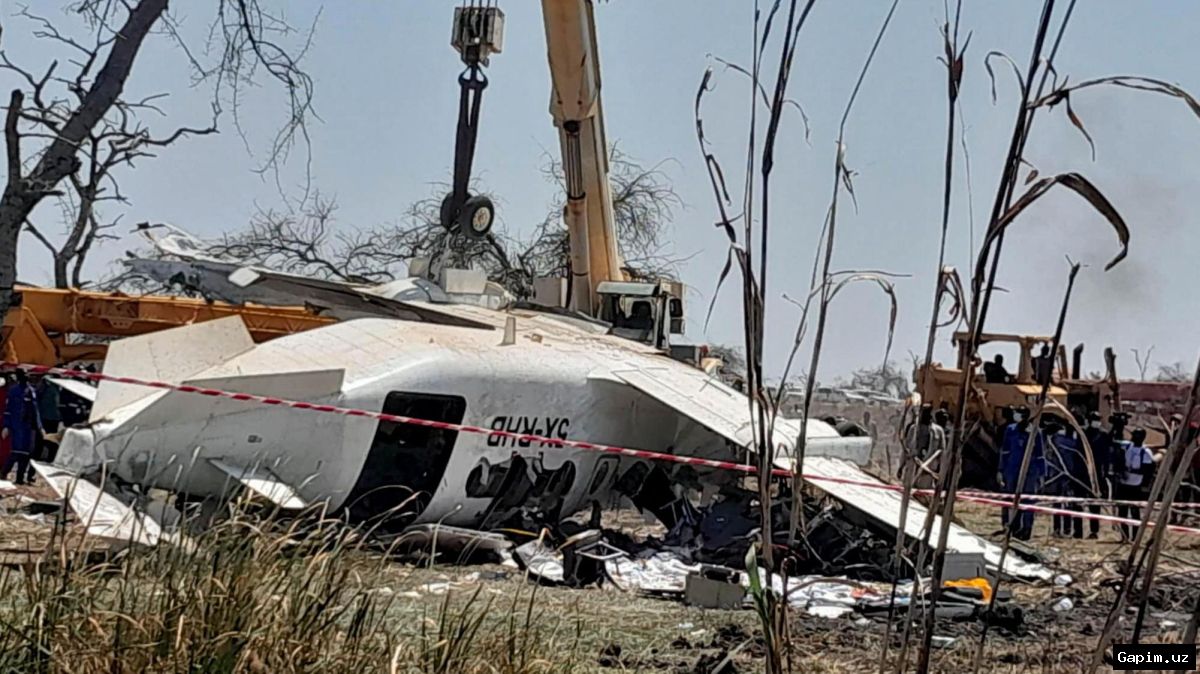 ✈️💥 Janubiy Sudanda yo'lovchi samolyoti halokatga uchradi: 14 kishi halok bo'ldi