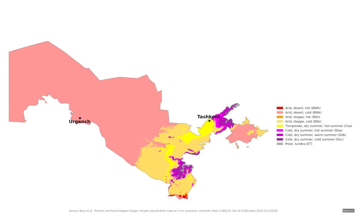 🌤️🌡️ В Узбекистане ожидается повышение температуры до 30 градусов