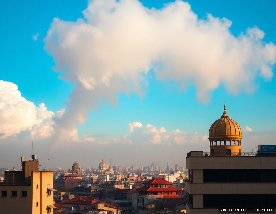 Дым поднимается над Тегераном после последних атак США и Израиля