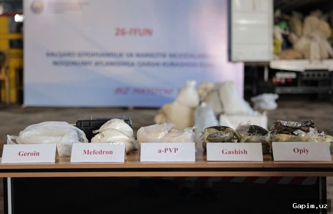 🚨💊 Major Anti-Drug Operations in Uzbekistan: Students and International Criminals Apprehended