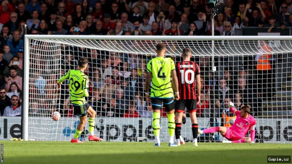 ⚽️🏆 Поздний гол Кая Хавертца принес «Арсеналу» победу над «Спортингом»