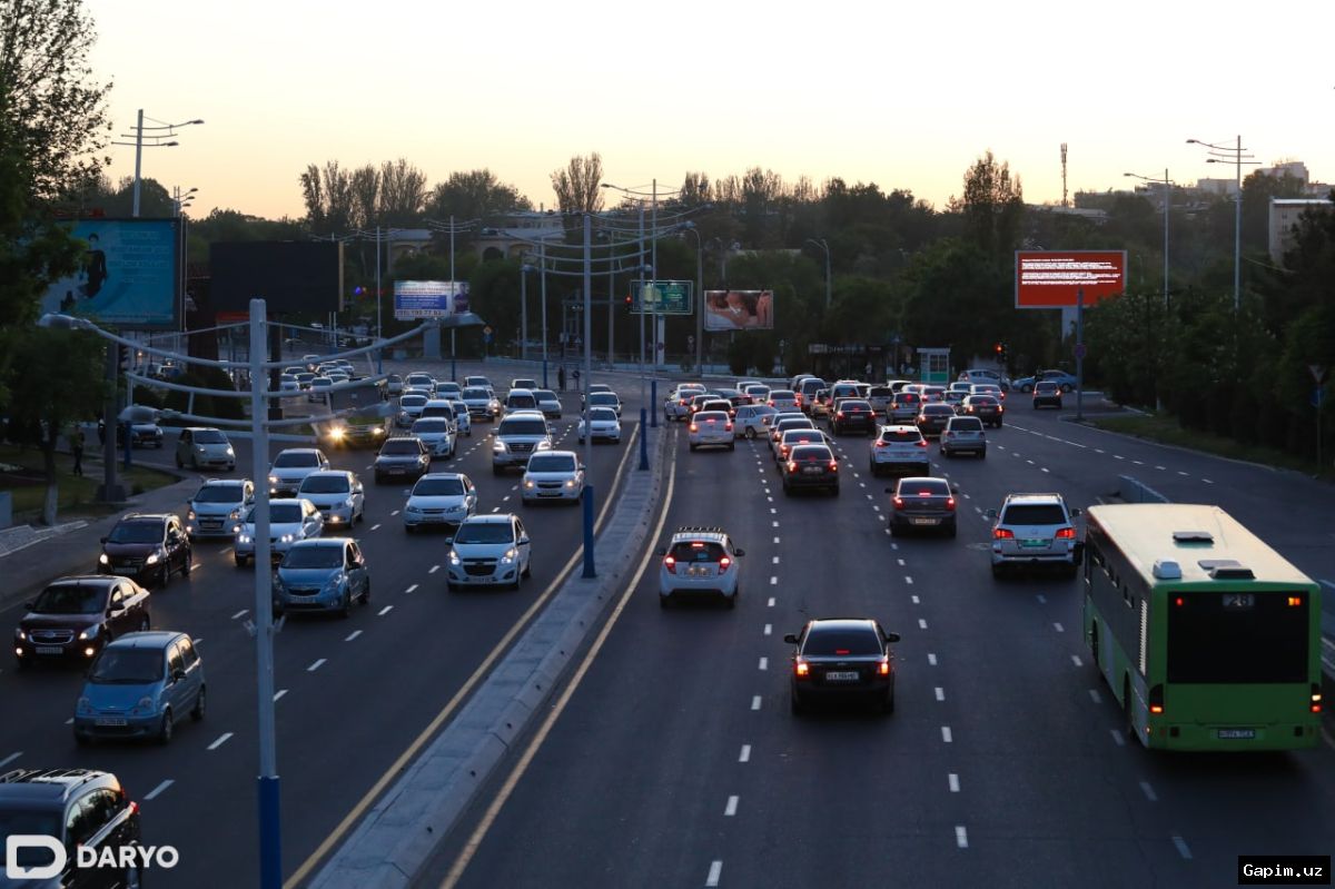🚧🚗 Введены временные ограничения движения на участке МКАД в Чиланзарском районе Ташкента