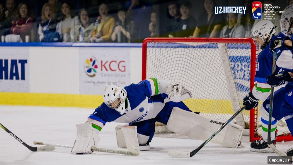 🏒🥇 Uzbekistan U-18 Hockey Team Crushes New Zealand 13:2 in World Championship