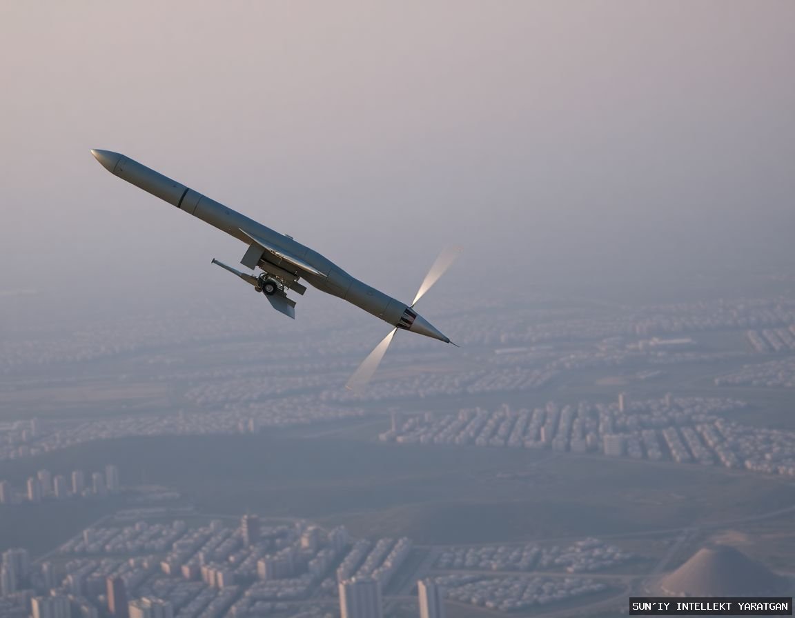 Isroil mudofaa tizimi Xayfa ustida Eron raketalarini yo'q qildi