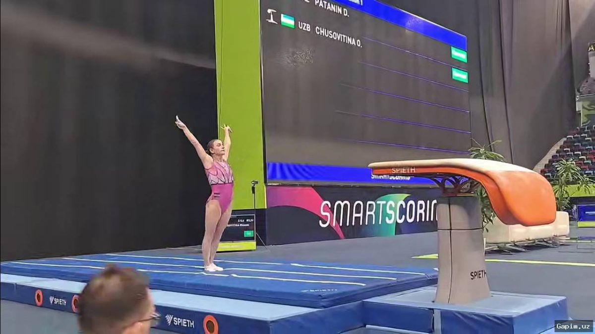 🏅🌟 Oksana Chusovitina Jahon Kubogi bosqichida chiqishini yakunladi