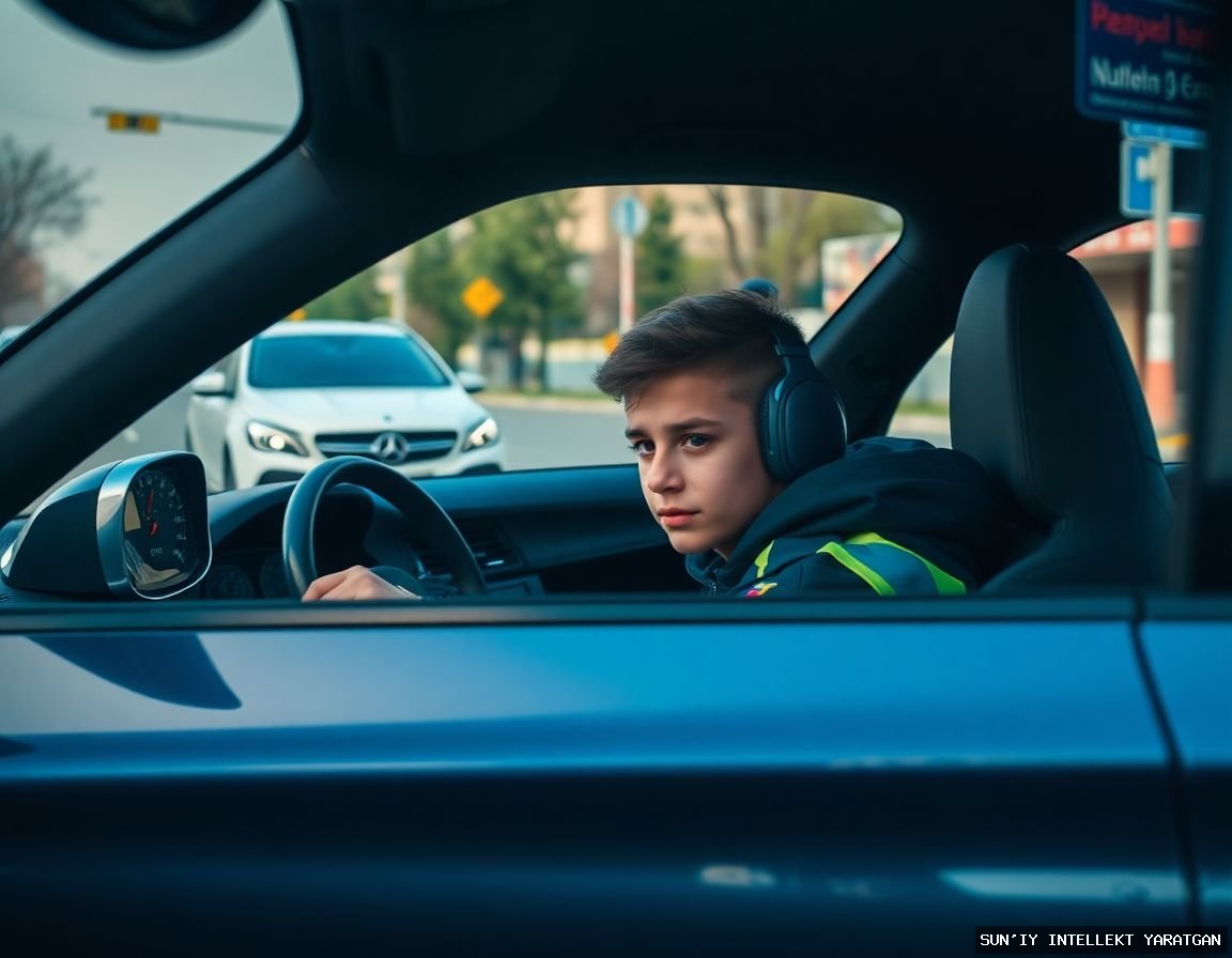 15-летний школьник совершил наезд на инспектора ДПС у рынка "Мирабад"