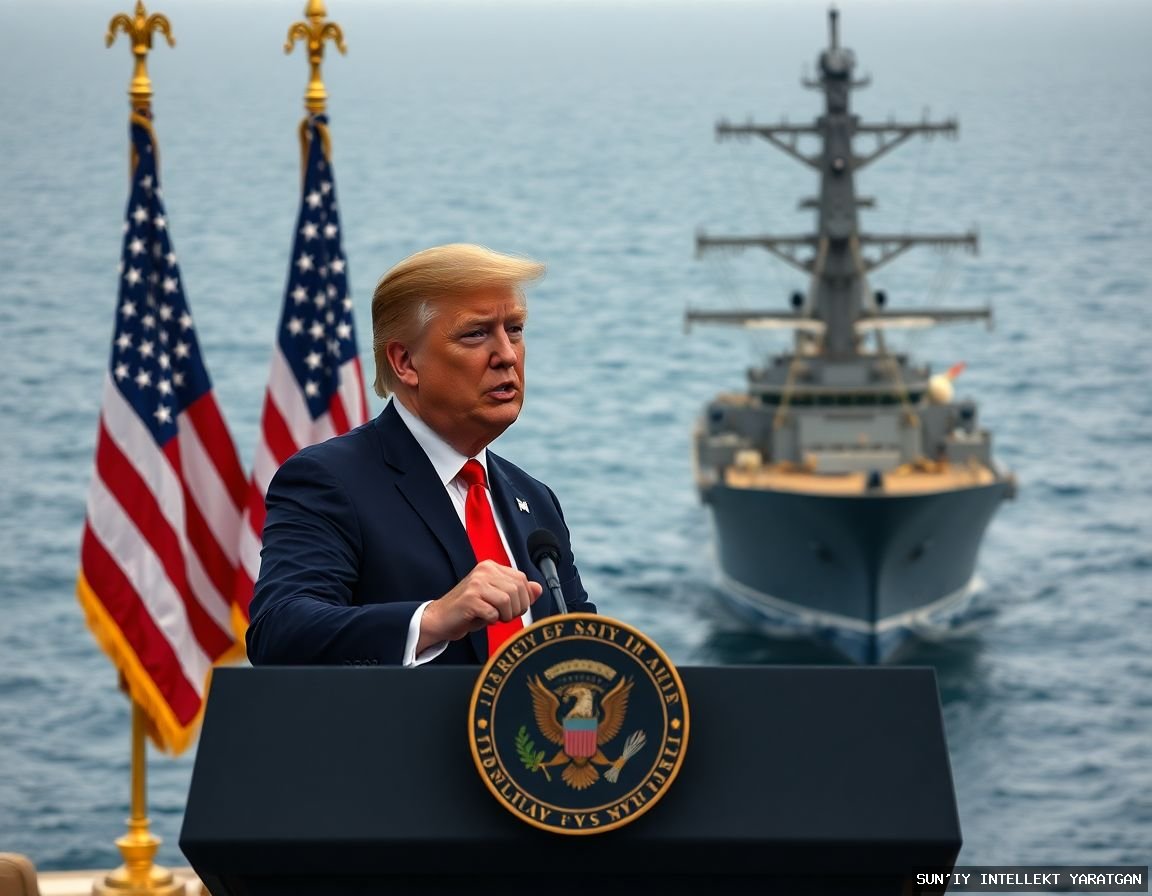 🚢💥 US President Trump Calls for Naval Coalition to Secure Strait of Hormuz