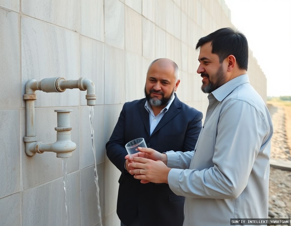 $287 Million Water Project Launched in Surkhandarya, Uzbekistan