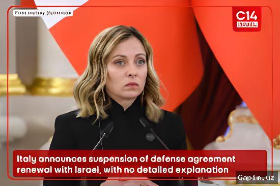 🇮🇹🛑 Italy Suspends Defense Pact with Israel: Symbolic Gesture or Strategic Shift?