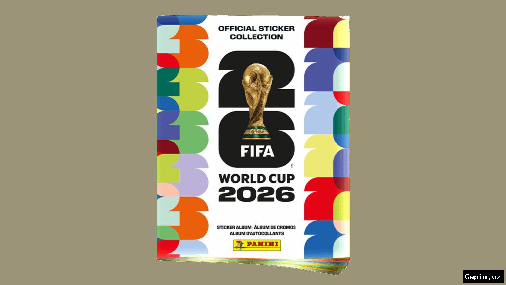 ⚽️📚 Panini 2026 yilgi Jahon chempionati uchun eng katta stikerlar to'plamini chiqardi