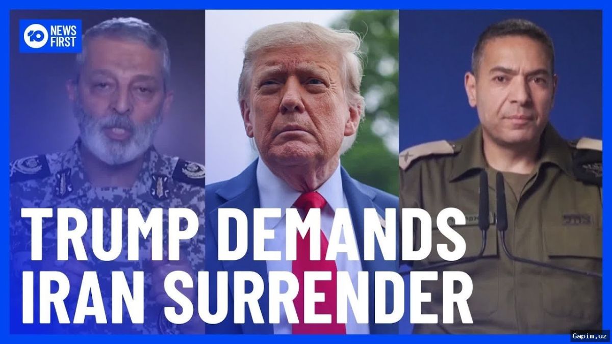 ⚔️💥 Trump Demands Iran's 'Unconditional Surrender', Escalating War Aims