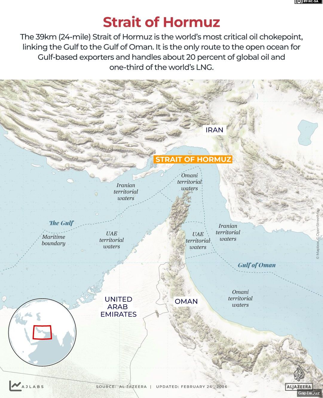 ⚡️🛢️ Oil prices surge after US-Iran clashes in Strait of Hormuz