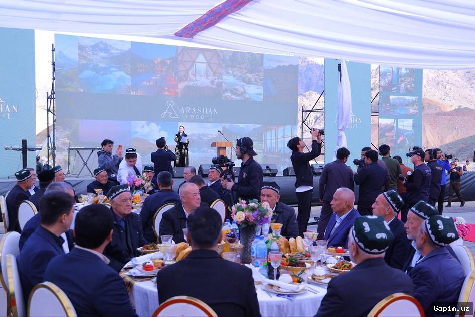 🏔️🏨 Arashan Resort: В Наманганской области началось строительство туристического комплекса за 150 миллионов долларов