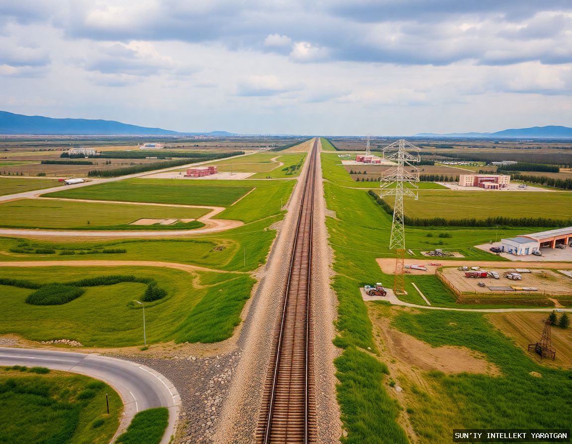 🚧🚂 Qozog‘iston O‘zbekiston bilan savdoni kengaytirish uchun yirik infratuzilma loyihalarini amalga oshirmoqda