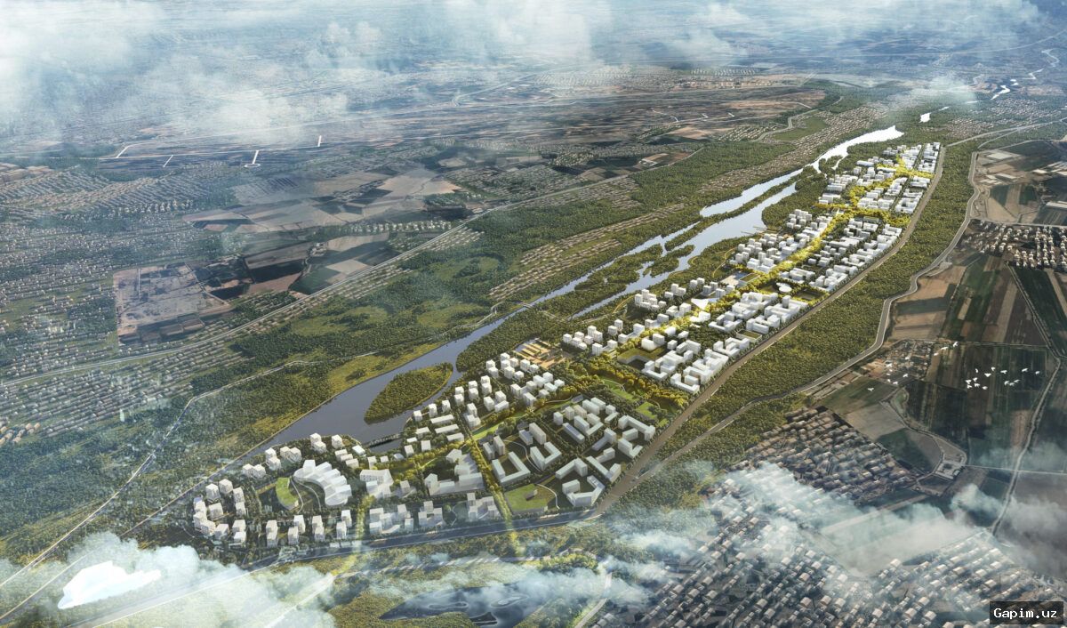 🏞️🏗️ Toshkentda Chirchiq daryosi bo‘yida 306 gektar hudud obodonlashtiriladi
