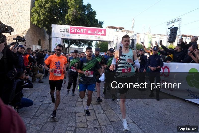 🏃‍♂️🇵🇸 Falastin xalqaro marafoni: Bet-Lexem va G‘azoda tinchlik va birdamlik yugurishi
