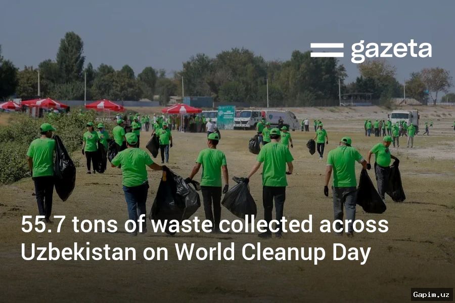 🌍♻️ O‘zbekistonda Xalqaro Chiqindilarsiz Kuni Munosabati bilan Keng Qamrovli Eko-Aksiya O‘tkazildi