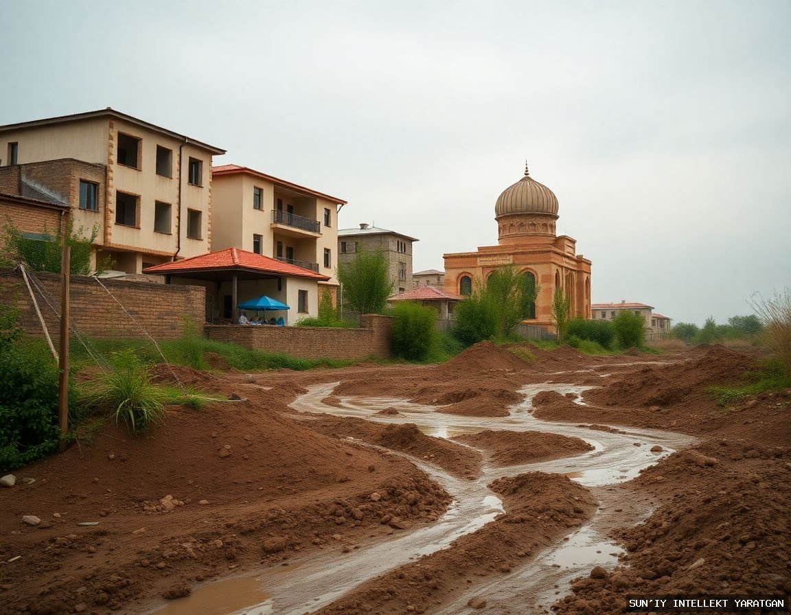 В Узбекистане объявлено экстренное предупреждение о возможных селях и паводках