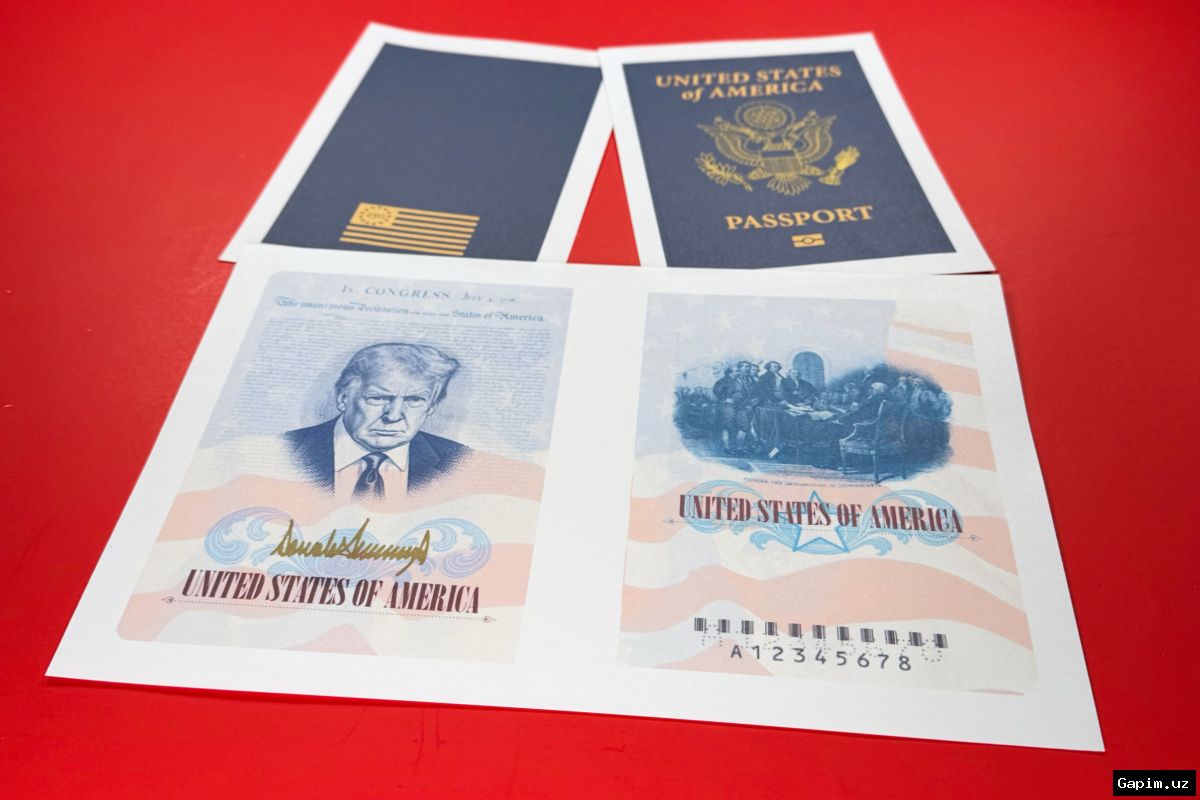 🇺🇸📜 AQSh mustaqilligining 250 yilligi munosabati bilan Tramp portreti tushirilgan maxsus pasportlar chiqariladi