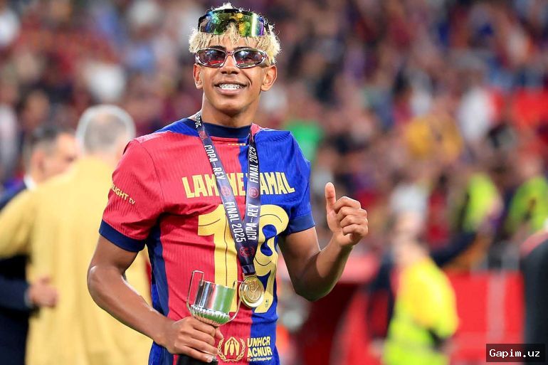 ⚽️🏆 Lamine Yamal Barcelona bilan Chempionlar Ligasini yutish va'dasini takrorladi